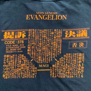 Vintage OG Evangelion Neon Genesis T Shirts